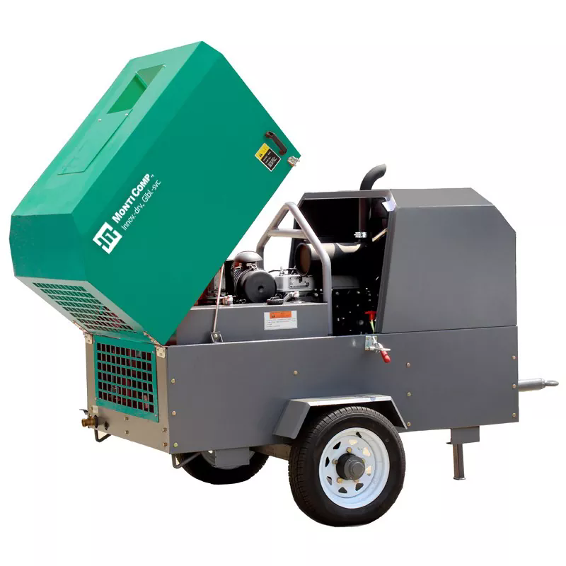 How Does a Mobile Air Compressor Work?