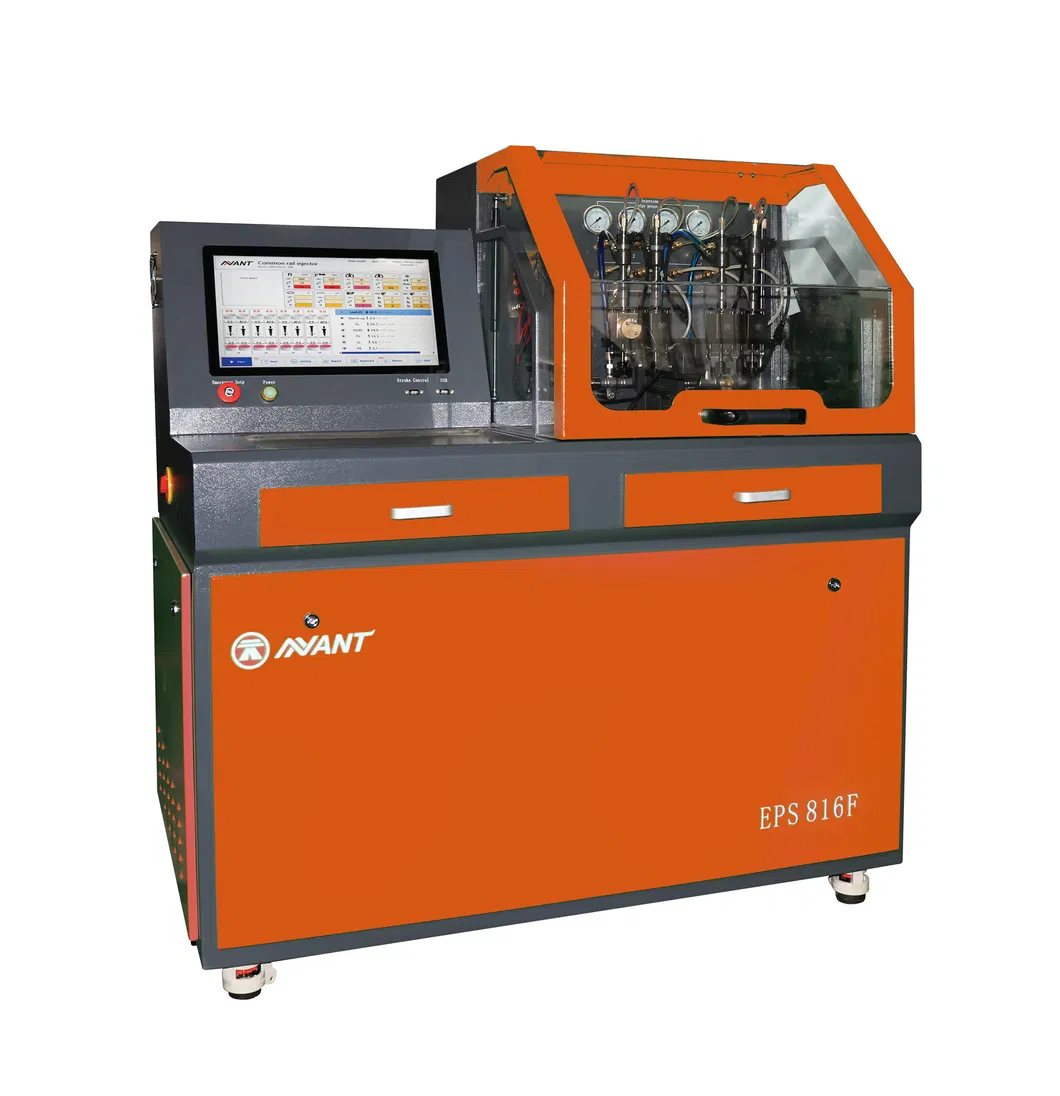 4 Channels Common Rail Injector Test Bench Qr Code Piezo Testing EPS816f