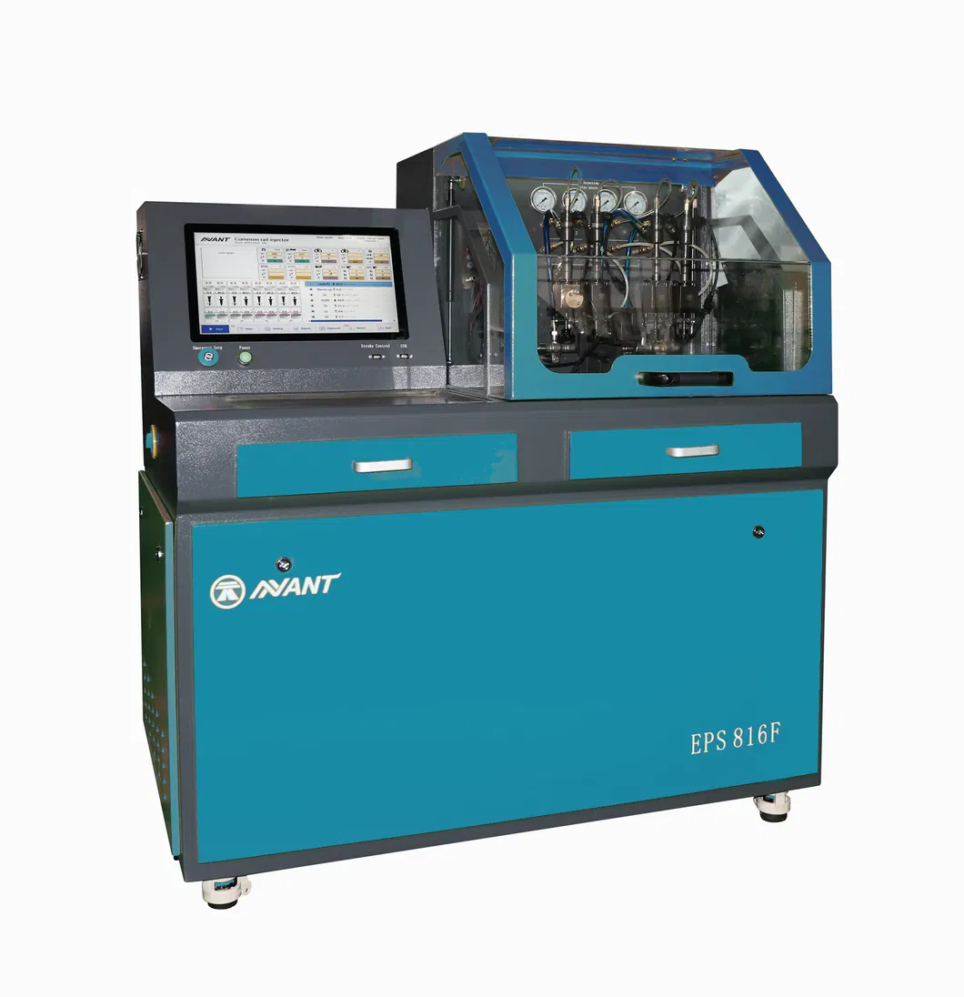 4 Channels Common Rail Injector Test Bench Qr Code Piezo Testing EPS816f