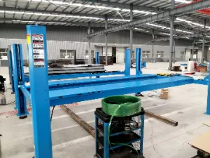4 Post Car Alignment Lift with Lifting Jack