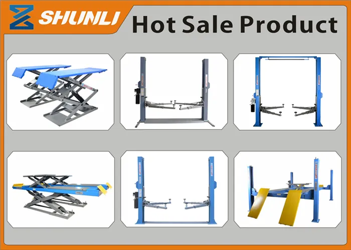 4500kg Wheel Alignment Scissor Lift with Ce Certification