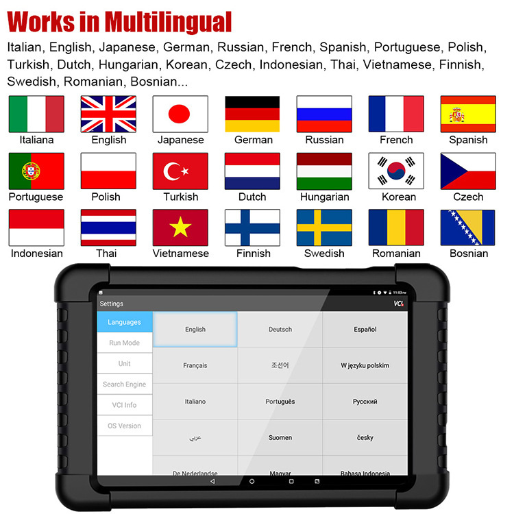 Ancel X6 OBD2 Automotive Scanner WiFi Bt Full Systems Code Reader ABS Airbag Oil Epb DPF Reset OBD Car Diagnostic Tool