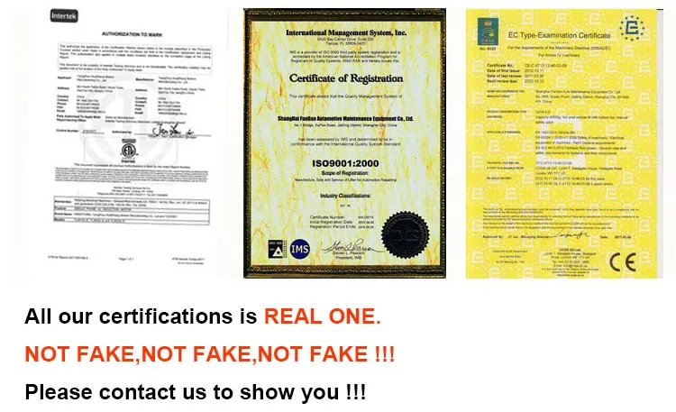 Auto Shop Car Hoist Hydraulic Lift