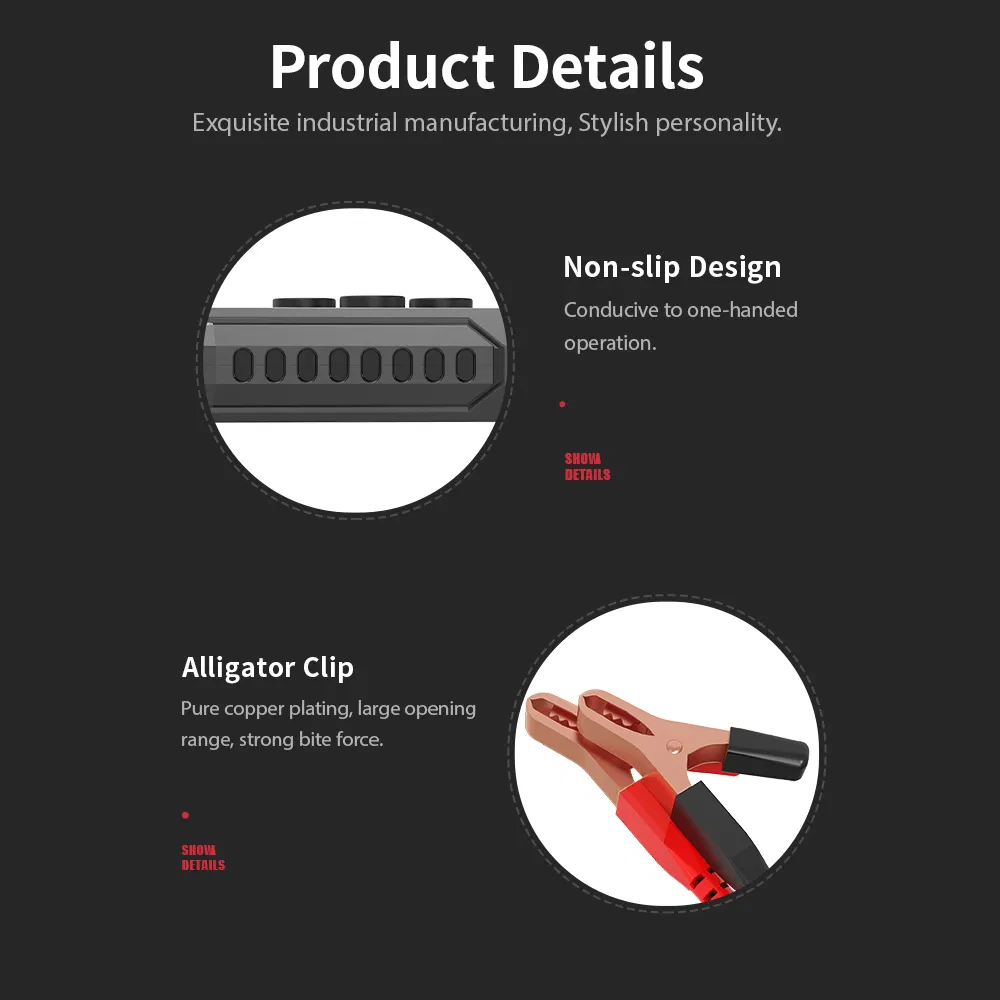 Battery Analyzer 6V 12V 24V Charging Cranking Test Cars Trucks Motorcycle Polish French Diagnostic Tools Bm520 Pk Foxwell Bt705
