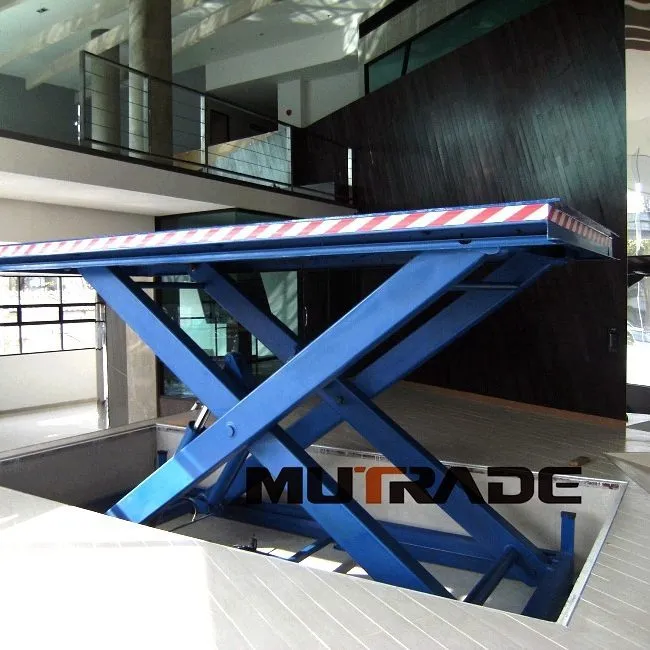 Car Lift Garage Parking Scissor Car Lift Double Platform