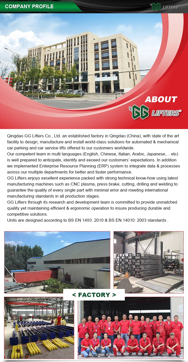 China factory auto repair 4.5 tons 4 post hydraulic car lift