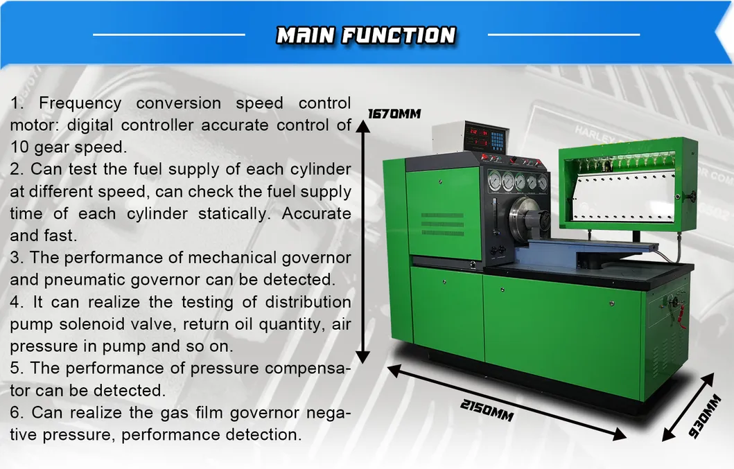 Common Rail High-Pressure Pumps to Test Common Rail Injectors