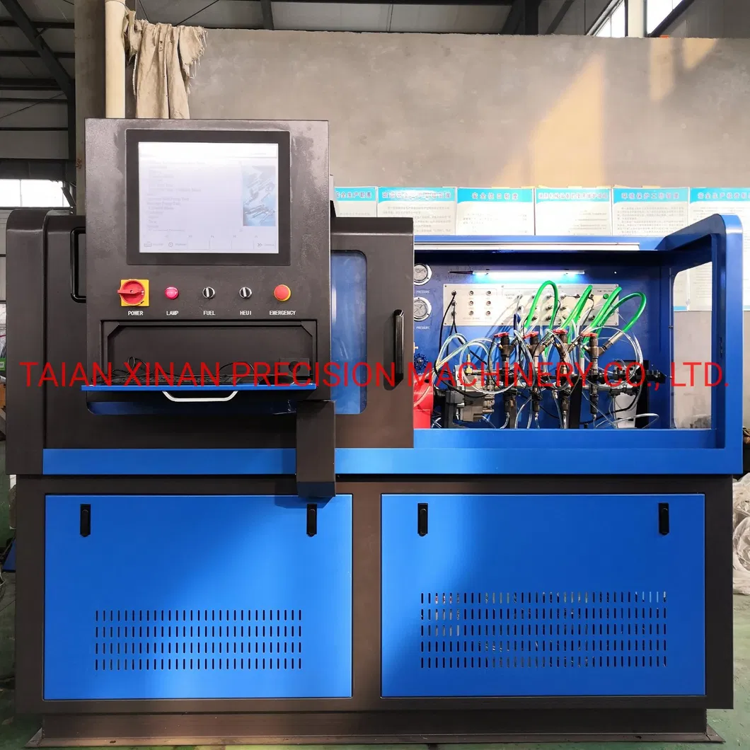 Common Rail Test Bench Cr925 Cr926 Injector and Pump Testing Eui Eup Heui Testing 6 Injectors Cambox Qr Coding Cat320d Pump Cat C7 C9 Pump Test
