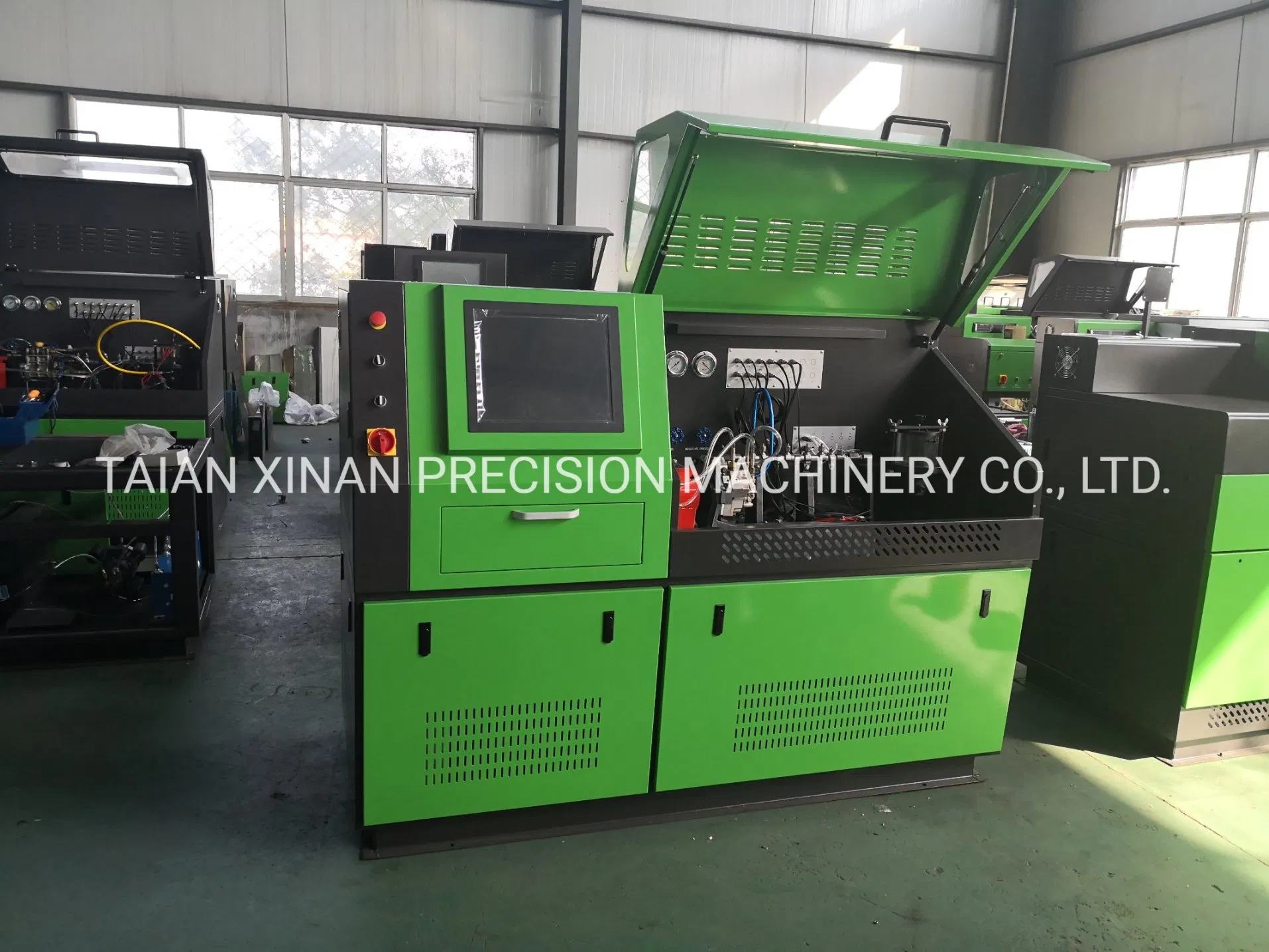 Cr718 Heui Eui Eup 320d Pump, Qr Coding Diesel Pump Test Bench