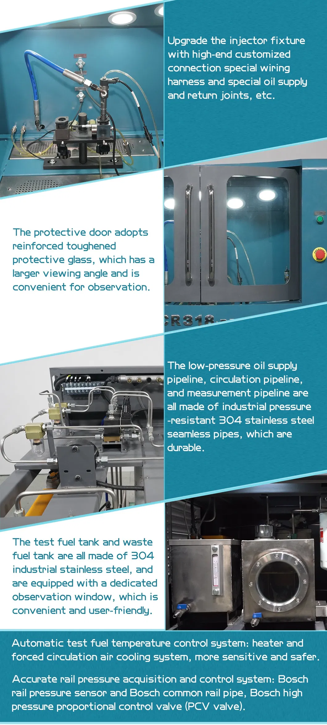 Crystal Testing Calibration Machine Electronic Equipment Common Rail Piezo Injector