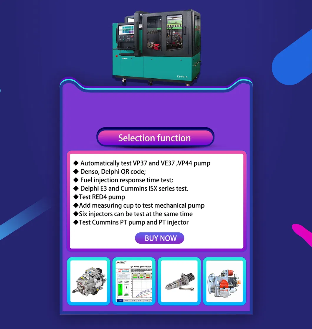 EPS916 Common Rail Test Bench Injector Test Bench