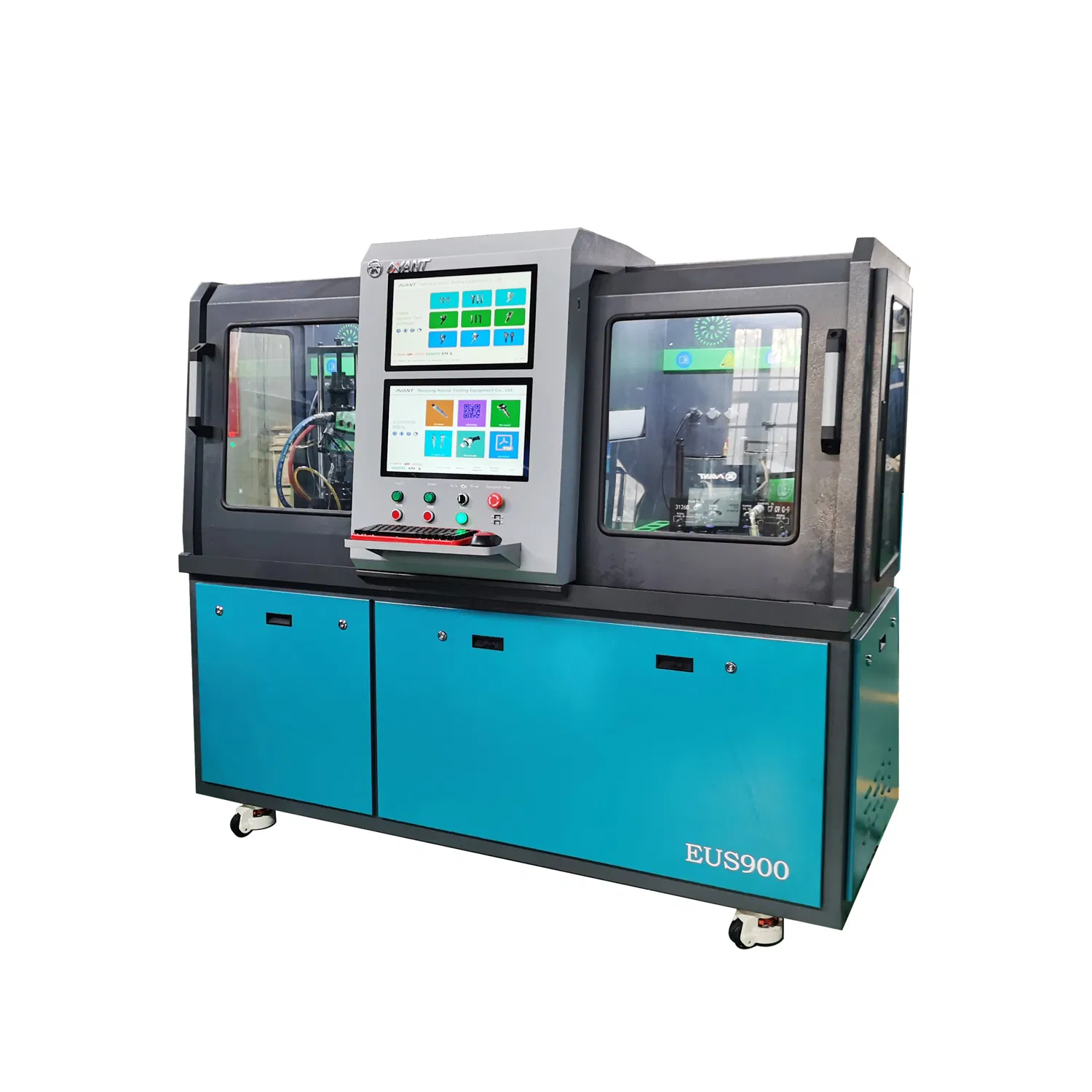 Eui Eup Testing and Cam Box, Cummins Hpi X15 Q60 Volvo 4 Pins Injector Testing Caterpillar Hydraulic Heui Injector Heui Pump Tester Machine New Eus900