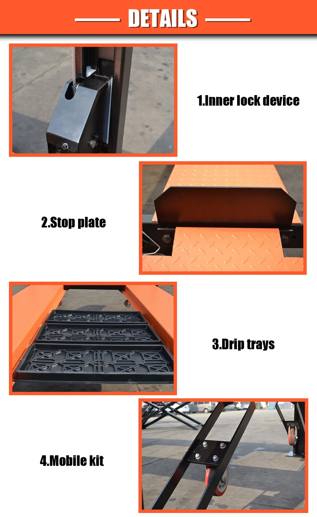 Four Post Hydraulic Smart Stacker Car Parking Lift