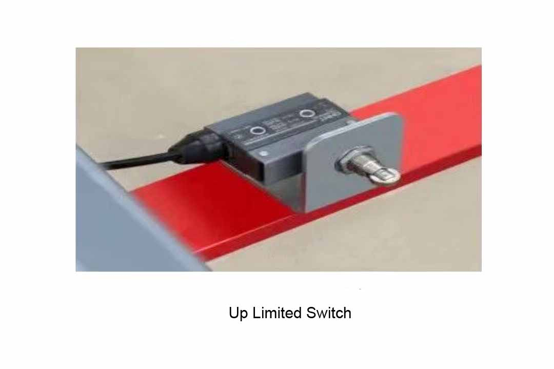 Full Rise in Ground Mounted Scissor Car Lift Hoist