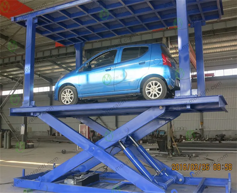 Hydraulic Double Platform Lift for Car Parking