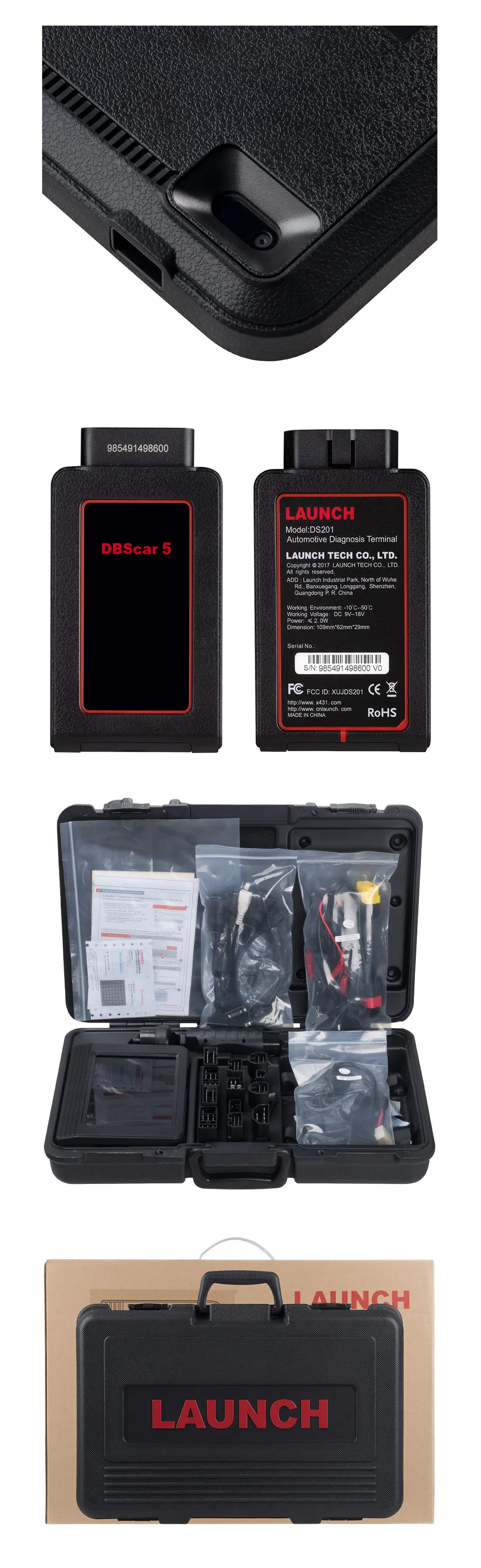 Launch X431 V 7inch/8inch 2 Years Free Update Online X-431 V Support WiFi/Bluetooth as Launch X431 Pros Mini X431