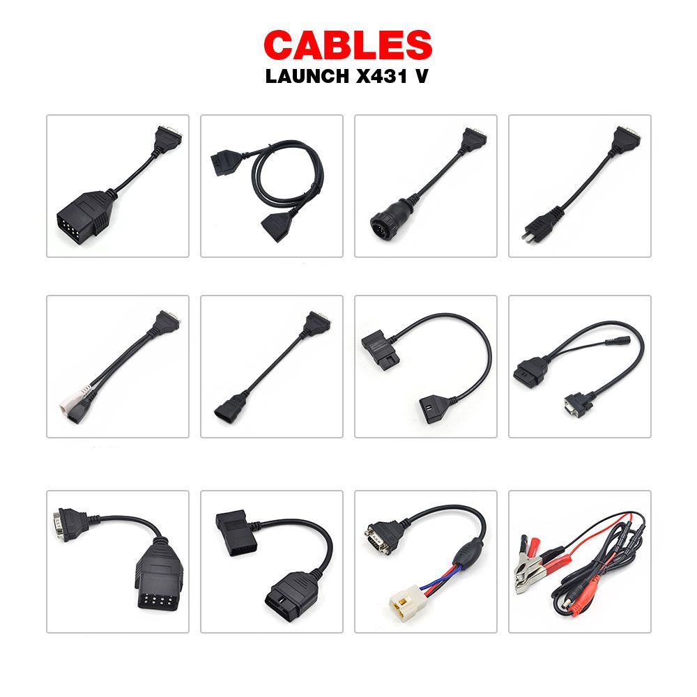 Launch X431 V 7inch/8inch 2 Years Free Update Online X-431 V Support WiFi/Bluetooth as Launch X431 Pros Mini X431