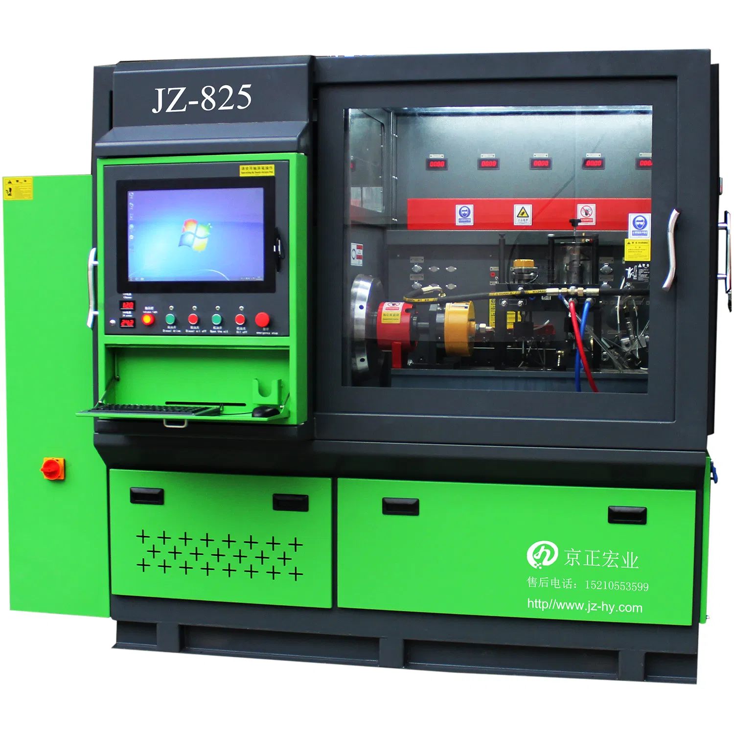 Multi-Function Common Rail Test Bench for Pump and Injector