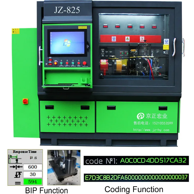 Multi-Function Common Rail Test Bench for Pump and Injector