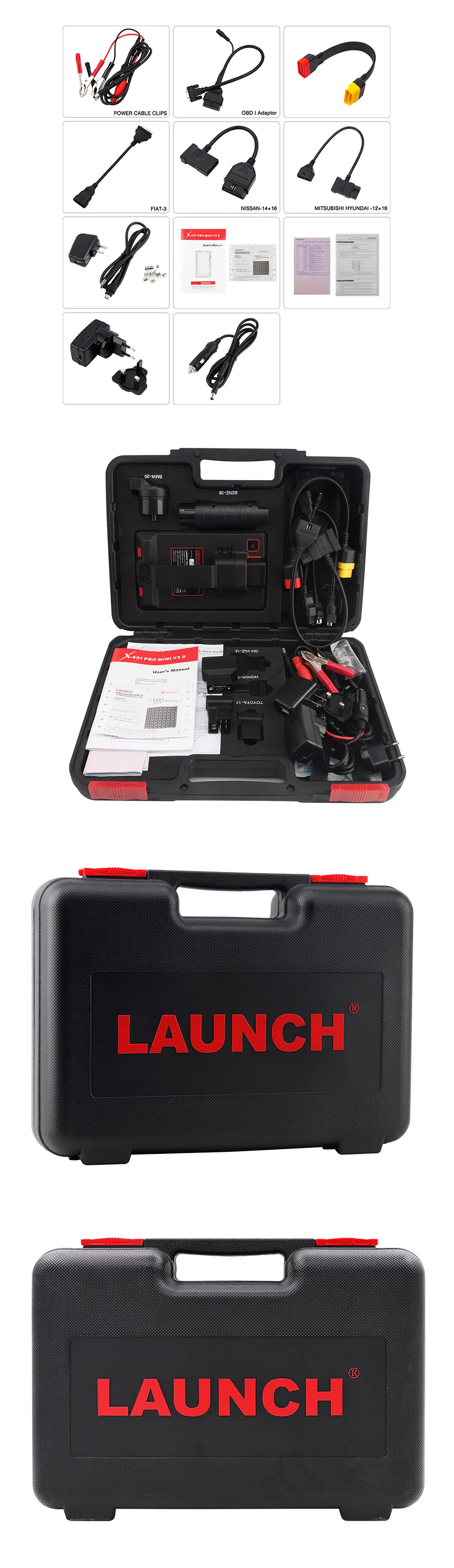 New Arrival Launch X431 PRO Mini Diagnostic Tool with Bluetooth Powerful Launch Mini X431 PRO Global Version Update Online