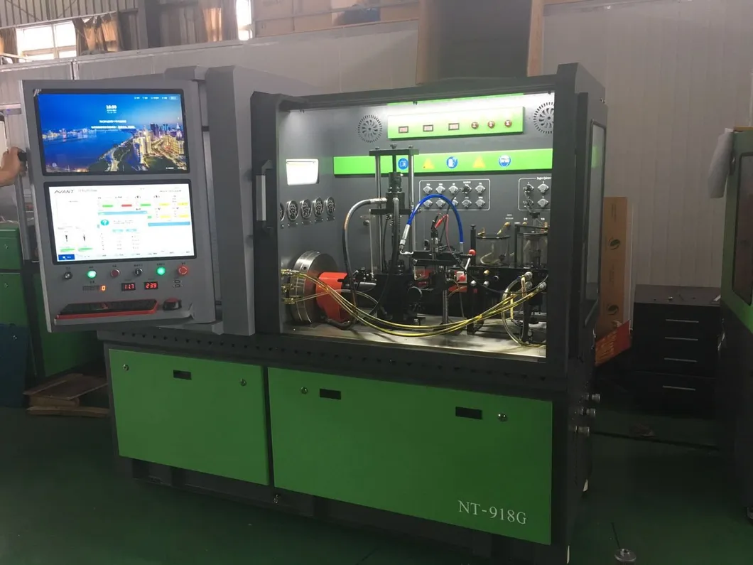 Nt918 Common Rail Test Bench Multifunction Heui Eui Eup Vp37 Vp44 Red4 Cat320d