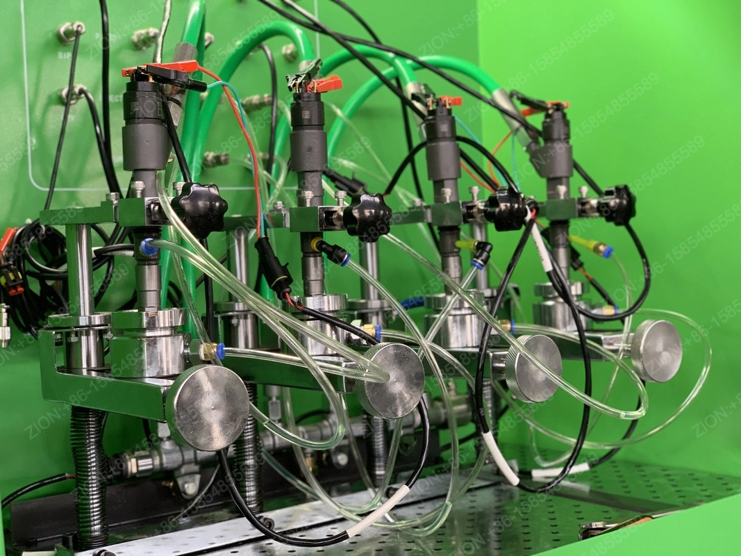 Nti 700 Nts700 Common Rail Injector Test Bench 4 Injectors Test at The Same Time Qr Coding Dci 700