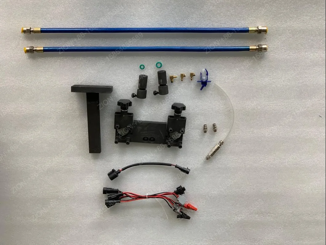 Nti 700 Nts700 Common Rail Injector Test Bench 4 Injectors Test at The Same Time Qr Coding Dci 700