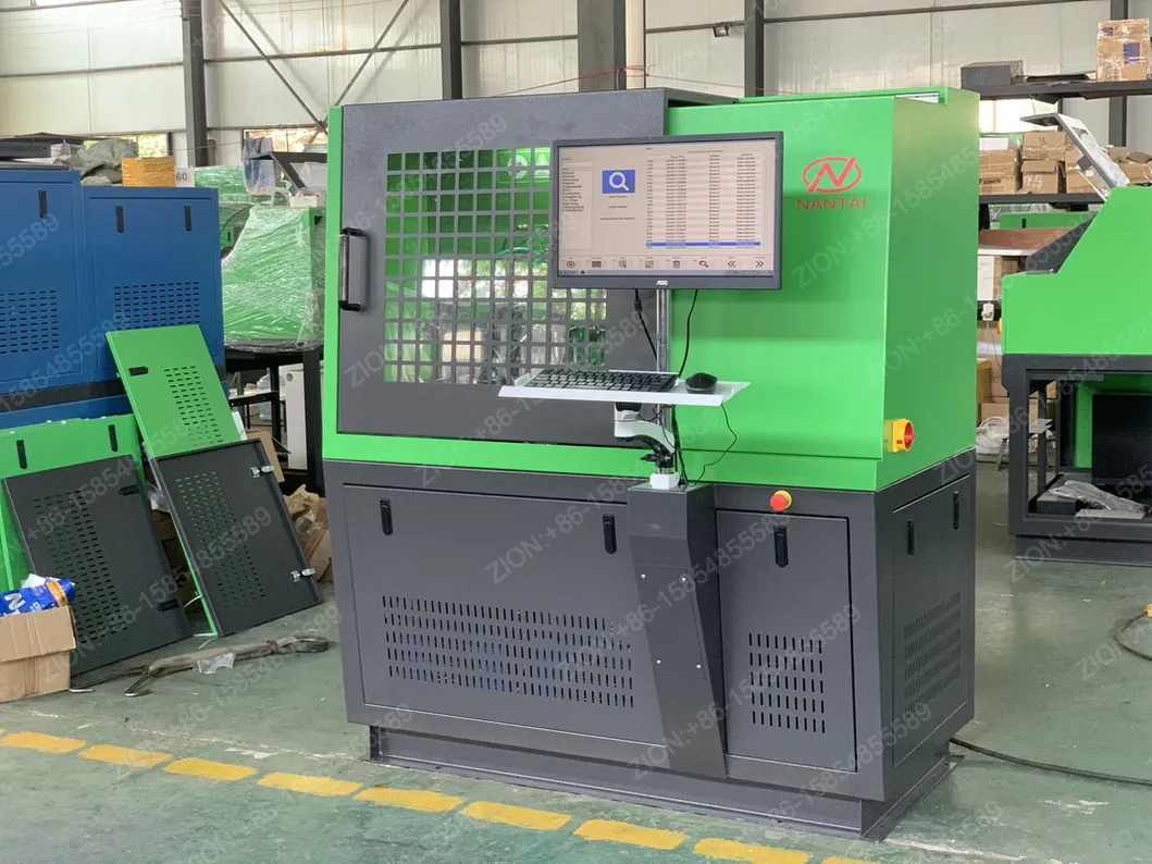 Nti 700 Nts700 Common Rail Injector Test Bench 4 Injectors Test at The Same Time Qr Coding Dci 700