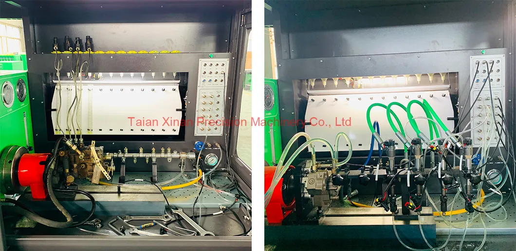 Nts815A Xns815A Full Function Common Rail Test Bench Euro II III IV V Pump Eui Eup Heui Cat320d Pump Cat Actuation Pump Qr Coding Vp37 Vp44 Red4 Injection Pump