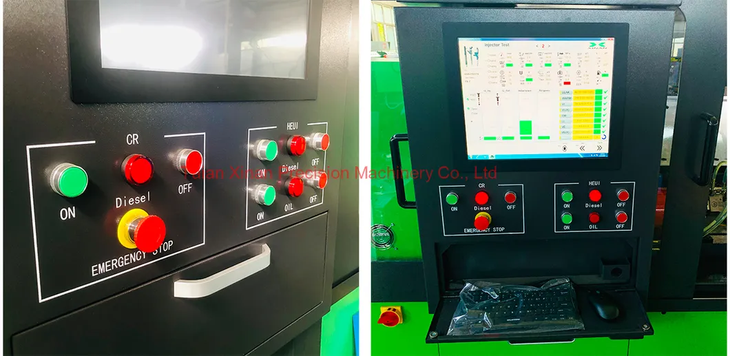 Nts815A Xns815A Full Function Common Rail Test Bench Euro II III IV V Pump Eui Eup Heui Cat320d Pump Cat Actuation Pump Qr Coding Vp37 Vp44 Red4 Injection Pump