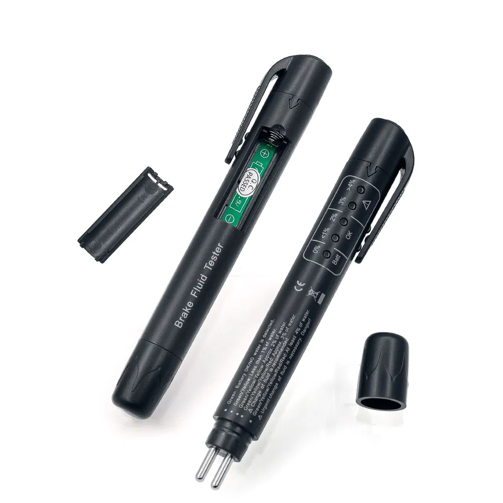 OBD2 Accurate Oil Quality Check Pen 5 LED Brake Fluid Tester Car Brake Liquid Digital Tester for Vehicle Auto Car Testing Tool