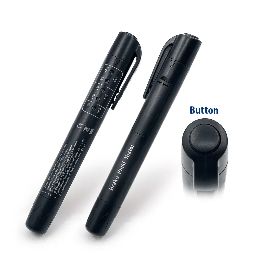 OBD2 Accurate Oil Quality Check Pen 5 LED Brake Fluid Tester Car Brake Liquid Digital Tester for Vehicle Auto Car Testing Tool