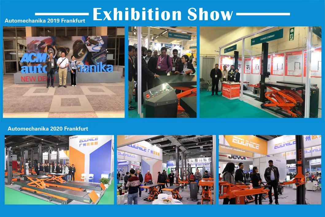 on-7803 Ultrathin Hydraulic Scissor Car Lift Vehicle