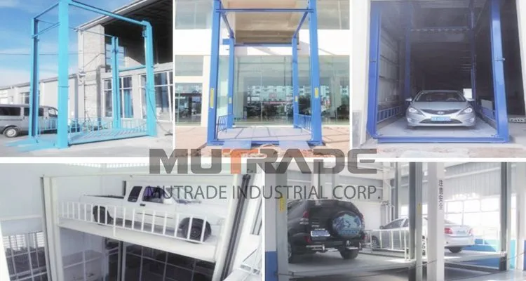 Professional 1-10t Car Lift Elevator Car Parking System