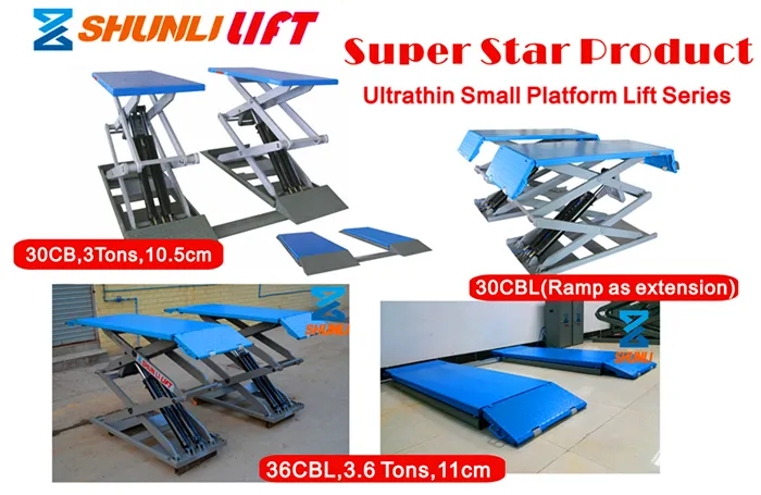 Scissor Car Lift (SHL-Y-J-30CBL)