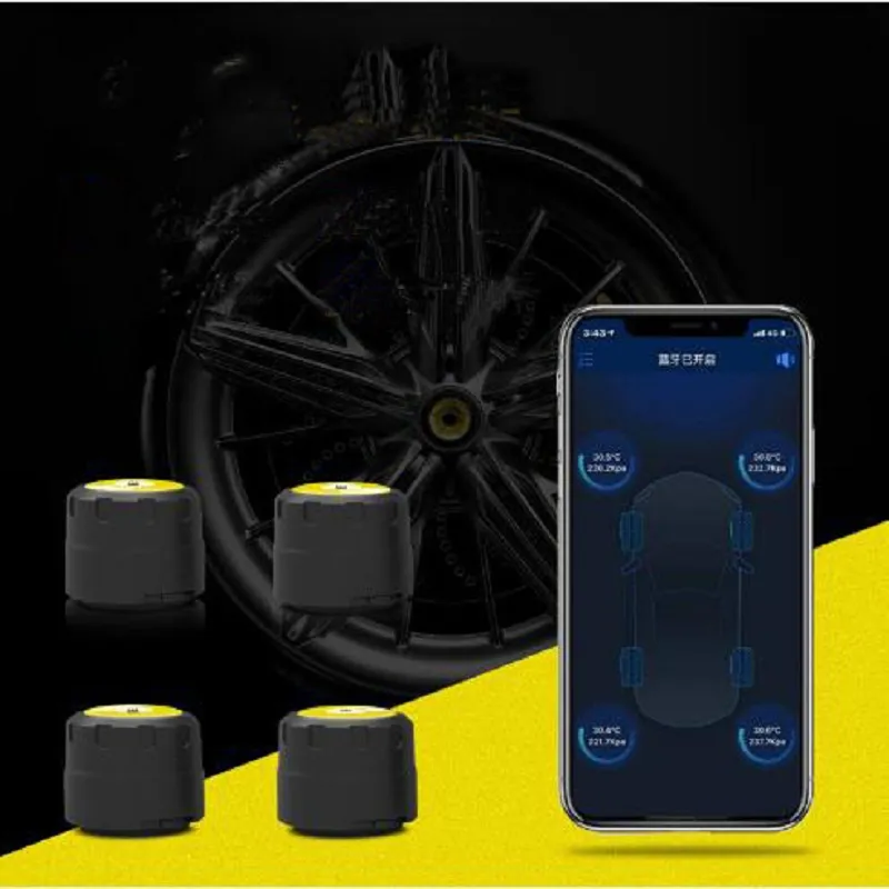 Truck Car Motorcycle Bluetooth Android TPMS Sensor Applicable to All Car Make