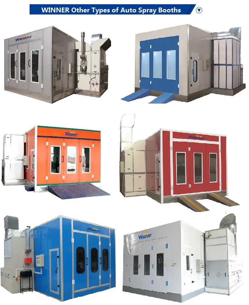Winner M3500 High Quality Furniture Spray Paint Booth
