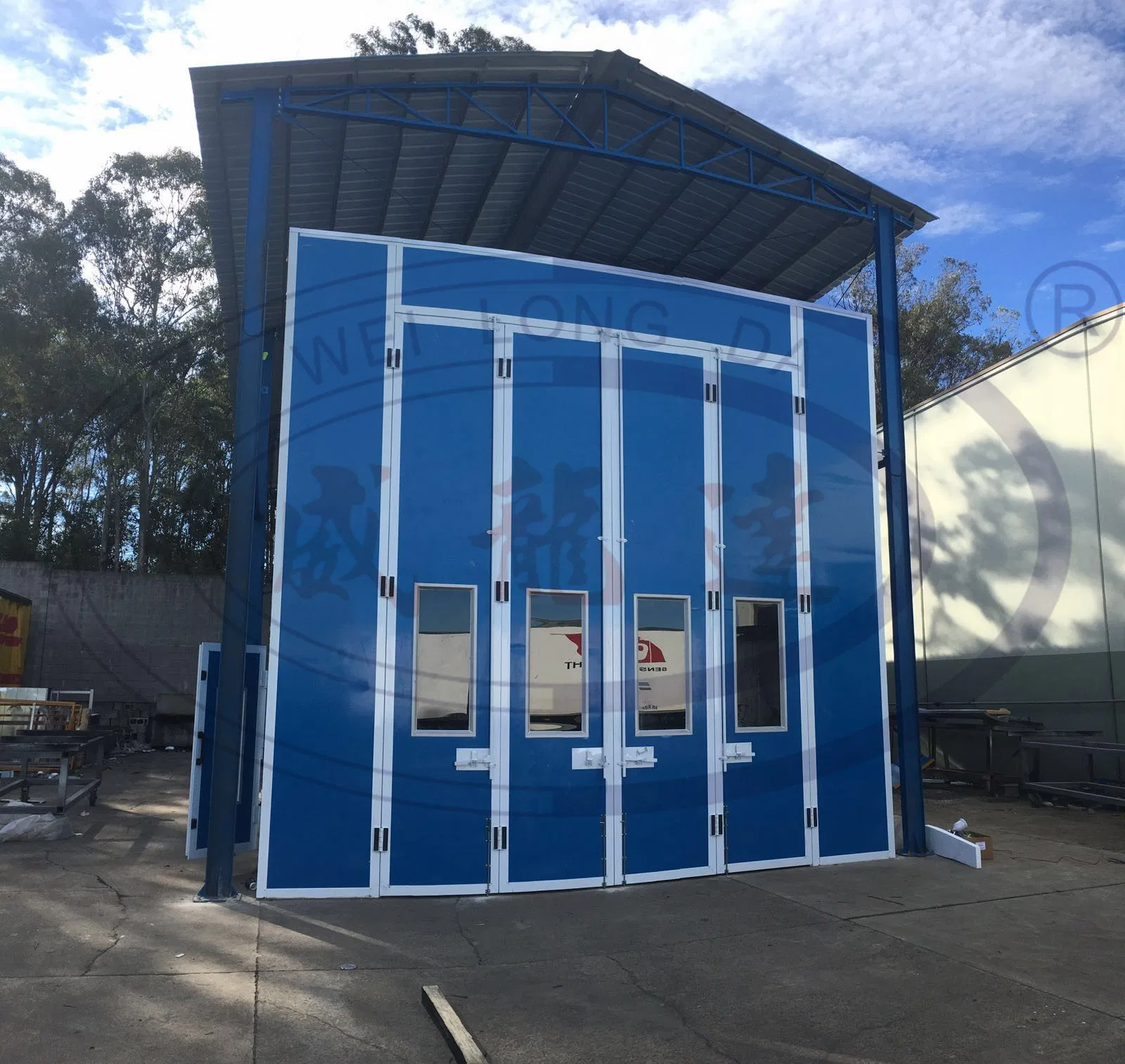 Wld15000 Truck Bus Paint Oven Ce