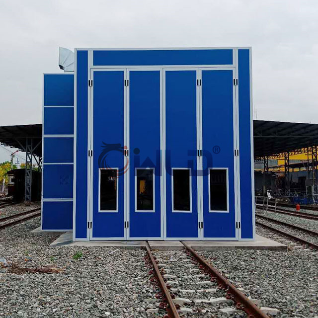 Wld20000 CE Trailer Paint Booth / Truck Paint Booth for Sale Panama