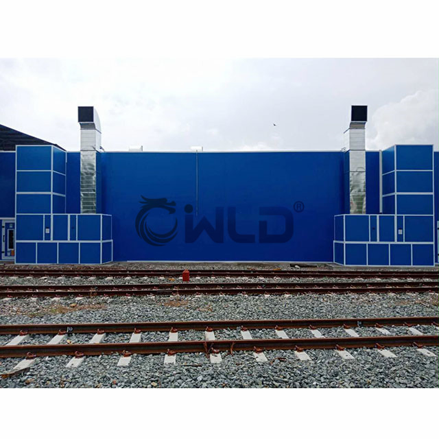 Wld20000 CE Trailer Paint Booths / Trailer Painting Cabin / Bus Painting Chamber for Sale Israel