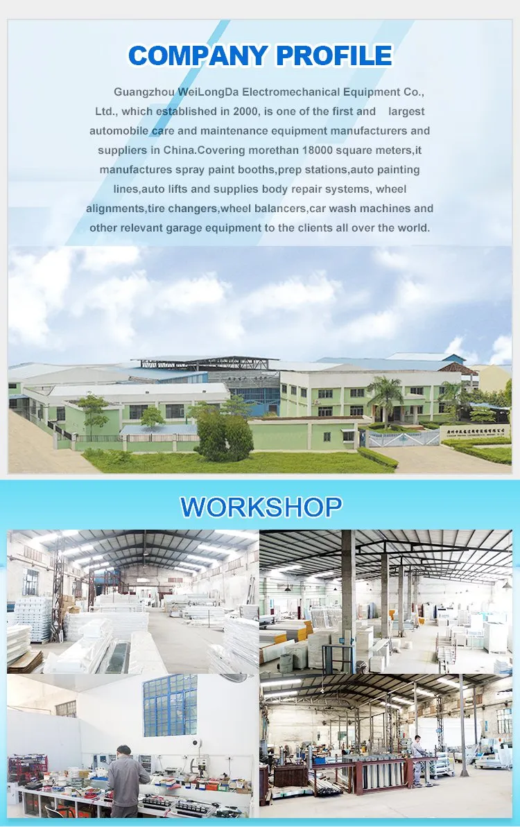 Wld6200 CE, TUV, SGS, ISO Approved Economic Car Paint Oven