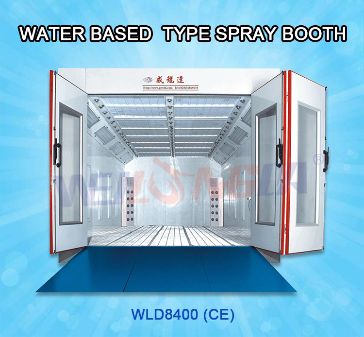 Wld8400 Waterborne Spray Painting Booth CE