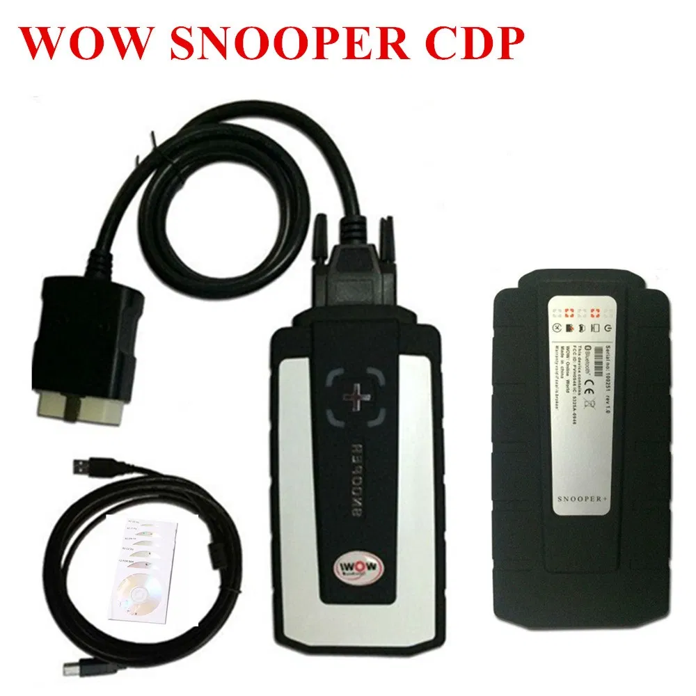 Wow Snooper Tcs Cdp for Cars Trucks 5.008r2 with Bluetooth