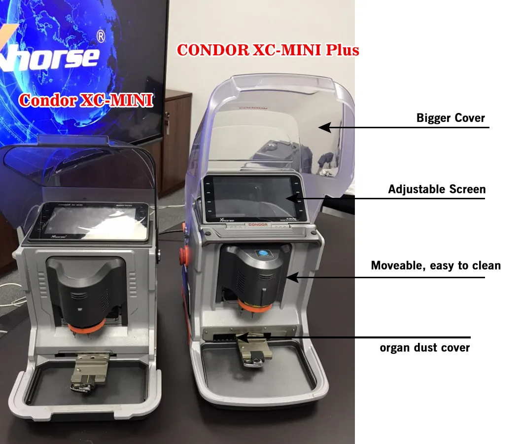 Xhorse Condor Xc-Mini Plus Condor Xc-Mini II Automatic Key Cutting Machine